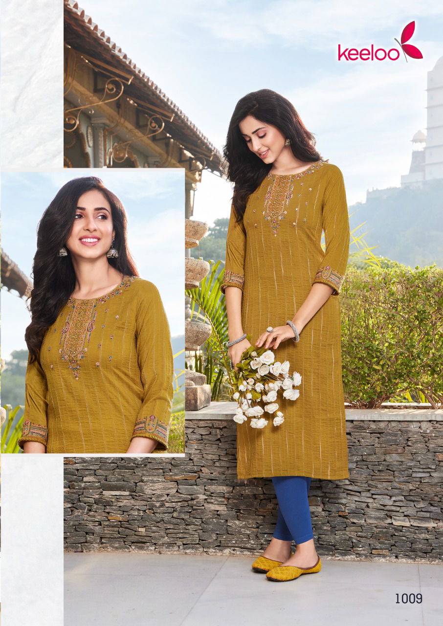 Koodee Kanika 1 New Exclusive Wear Viscose Designer Latest Kurti Collection